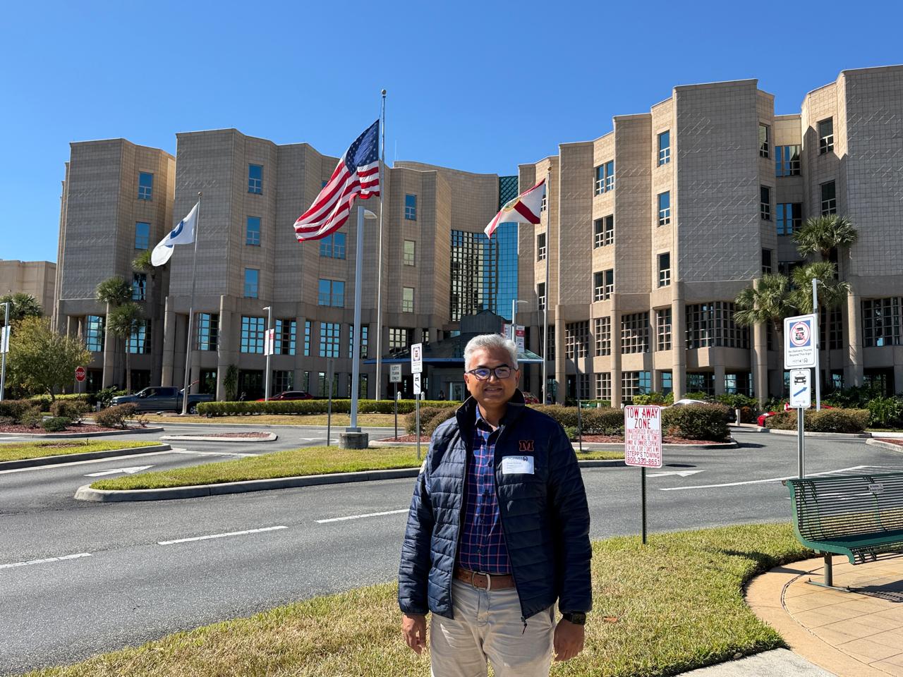 At Moffitt Cancer Center, Tampa, USA